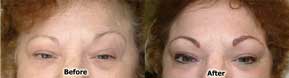 Miriam's Eyeliner Eyebrows